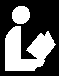 B and W Library Symbol
