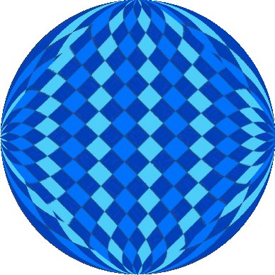Final Squares with circle deformation